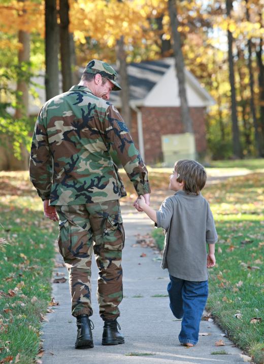 Family support groups may he helpful for families who have a loved one in the military.