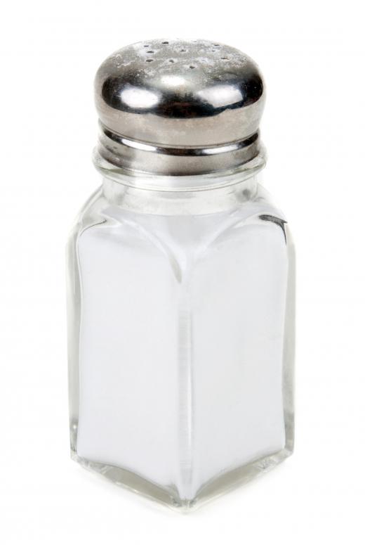 Some people find that loosening the top of a salt shaker makes a funny practical joke.