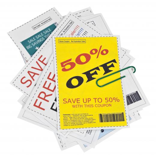 Coupons may help students save money on college textbooks.