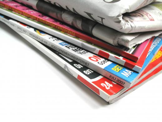 Magazines generate the majority of their revenue from advertising.