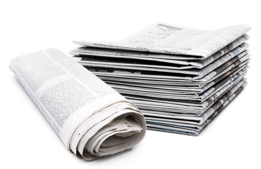 A printed paper will require some method of physically printing the newspaper.