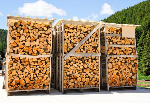 Access to firewood is important for owners of a wood burning fire pit.