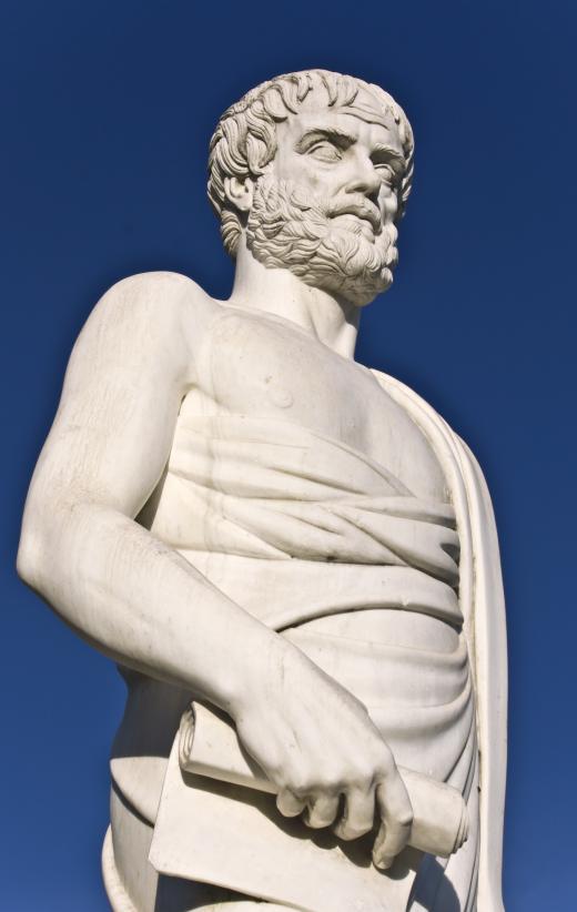 The Greek philosopher Aristotle defined three forms of persuasive techniques.