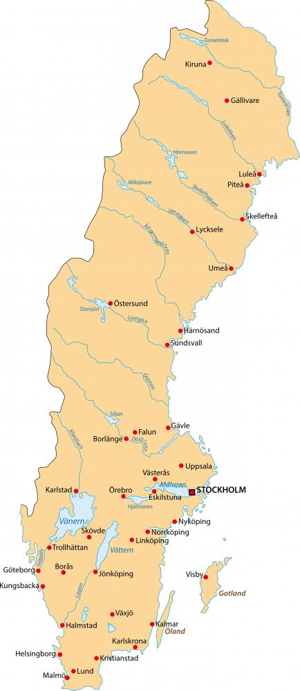 In the early 19th century Sweden handed over control of the Åland Islands to Russia, which made them part of the Grand Duchy of Finland.