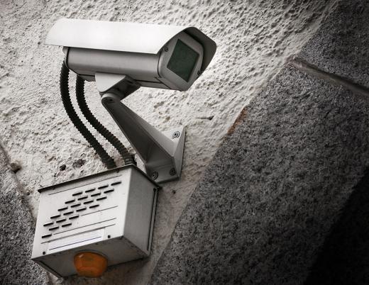 Home security cameras may be used to monitor areas inside or outside of a home.