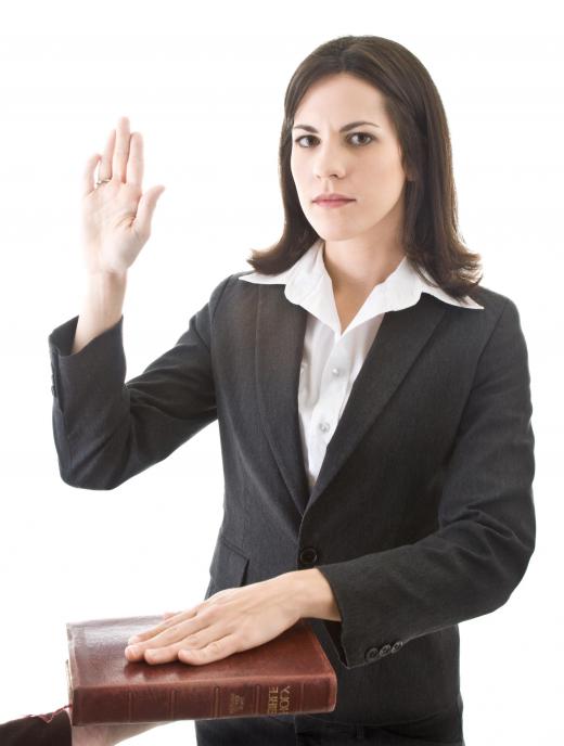 County court clerks administer oaths to witnesses and jurors.