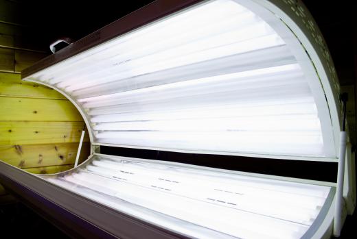 A tanning bed, which can increase a person's risk of cancer.