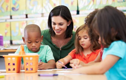 Preschool teachers prepare young students for a formal education.