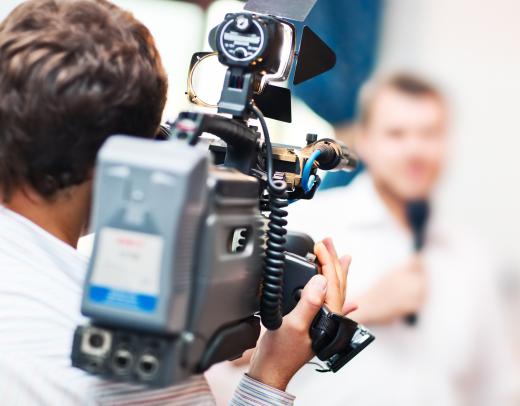 Educational training in camera use will help prepare individuals for a career as a videographer.