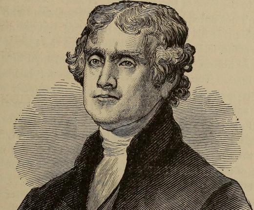 In 1802, President Thomas Jefferson was gifted a 1,235-lb “mammoth cheese” by the townspeople of Cheshire, Massachusetts.