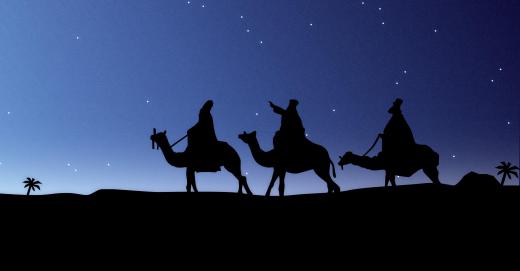 The visit of the Three Kings to baby Christ is celebrated with the Epiphany.