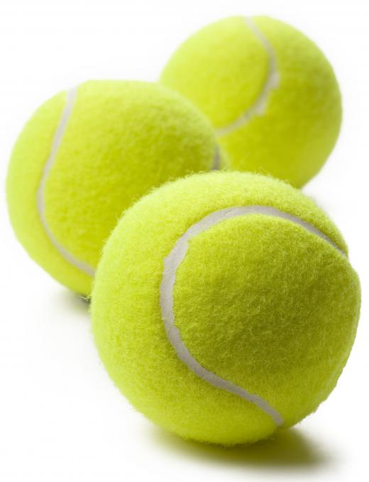 Rolling a tennis ball under the feet can help treat plantar fasciitis.