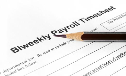 A payroll deduction includes the amount of money taken from each paycheck for taxes.