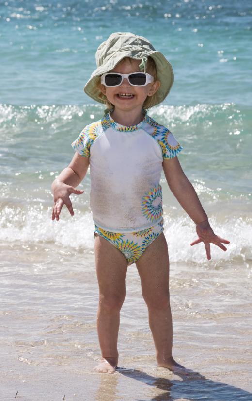 Sunscreen should be applied every two hours, especially if the person has been in the water.