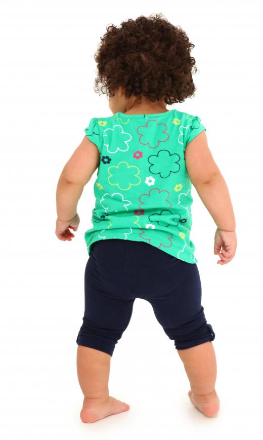 A spirited child or toddler typically likes to run and play.