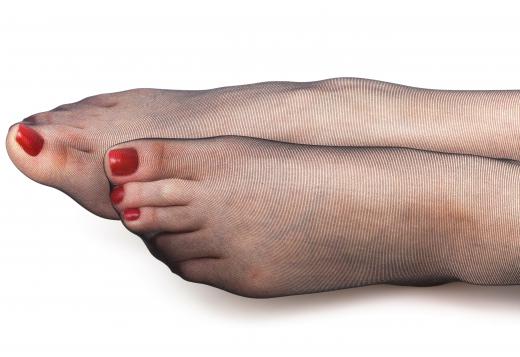 It is recommended for a diabetic to wear pantyhose or socks with shoes to minimize friction.