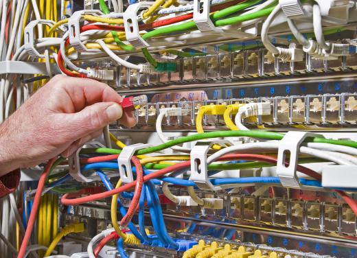 A network administrator addresses issues with a company's local area network.