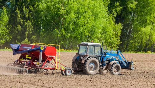 Because of the high cost of new farm tractors, there is a large market for used tractors.