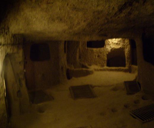 There are around 200 subterranean cities in Cappadocia, Turkey, which have kept people safe from foreign invasions.