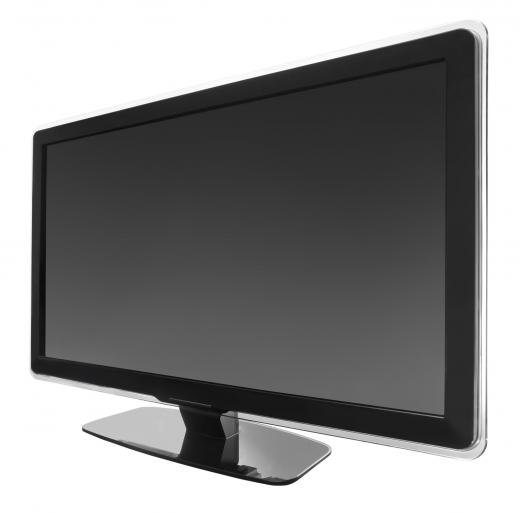 A flat screen monitor.