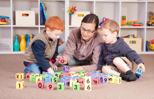 Inform daycare providers that the child is being potty trained.