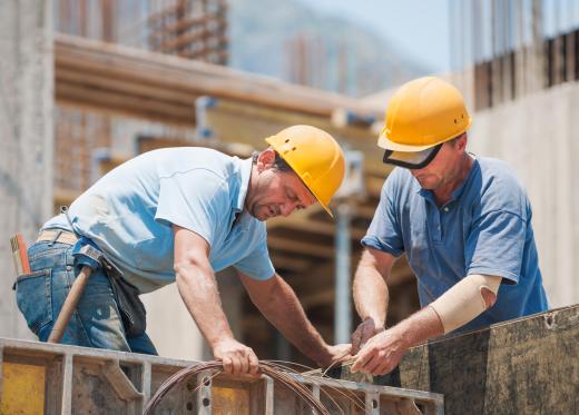 Construction project management ensures the cooperation of various workers on a construction site.