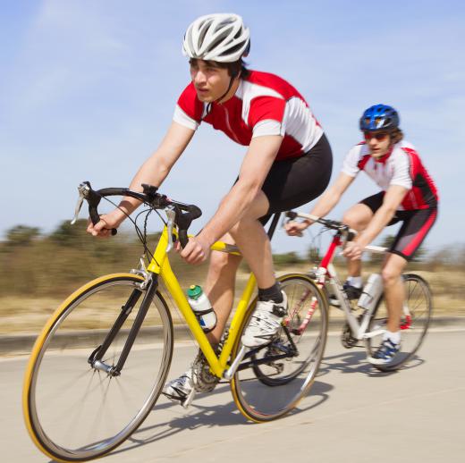 Most serious cyclists used toe clips before the advent of cycling cleats, also called "clipless pedals."