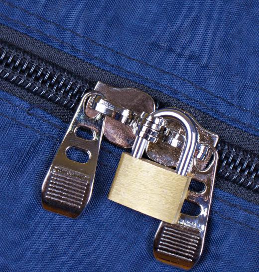 Unapproved locks may make going through airport security more of a hassle.