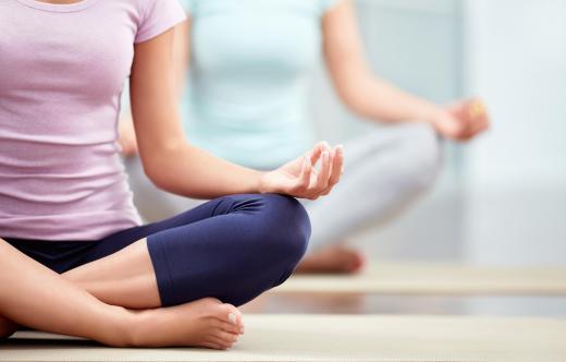 Instructional videos are available for exercise programs like yoga.