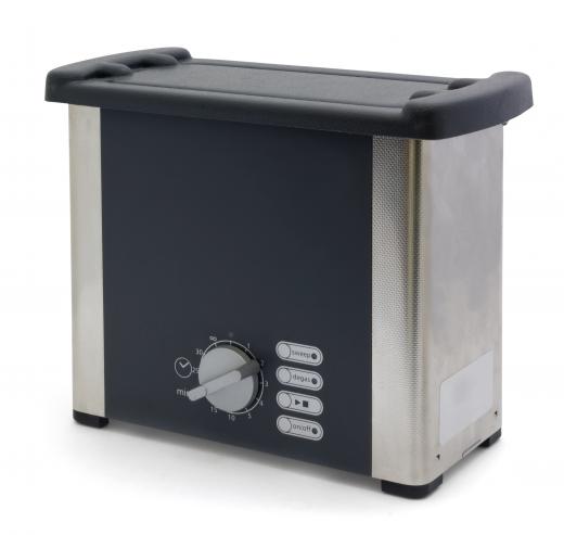 An ultrasonic jewelry cleaner.