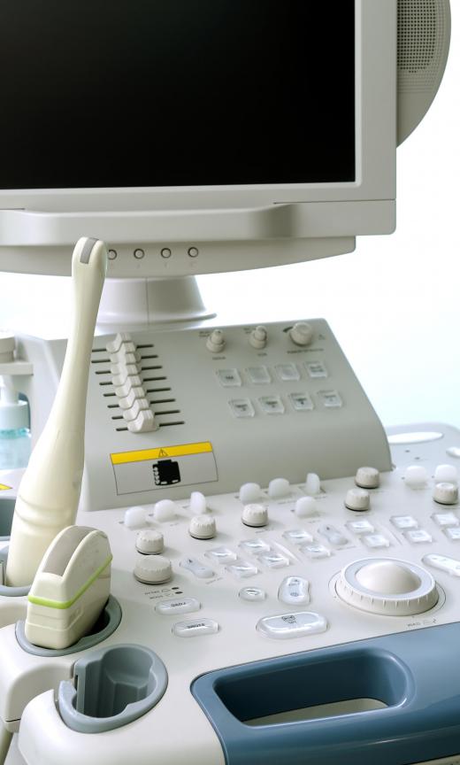 A gynecology ultrasound looks at the reproductive tract.