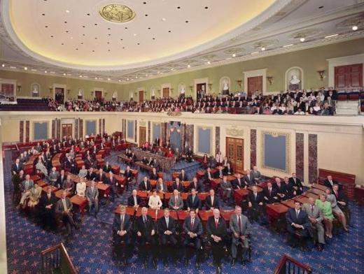 Much of the symbolism and structure of the U.S. Senate was based on the senate of the Roman Republic.