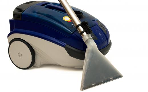 Porcelain floor tiles should be vacuumed or swept before being polished.