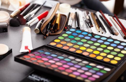 A good professional makeup artist will have an array of professional-grade cosmetics.