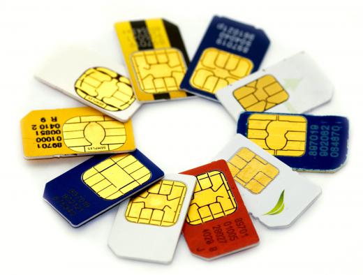 SIM cards for triband phones.