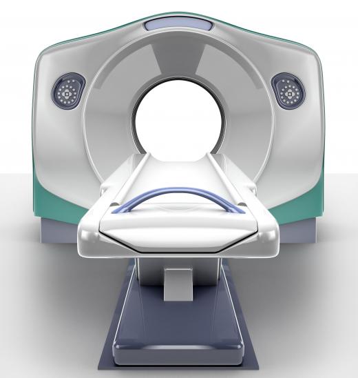 An MRI machines are used for medical imaging.