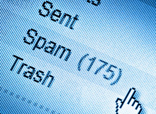 Most email clients have built-in spam filters that route unwanted emails into a quarantined folder.