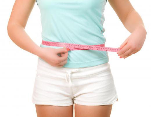 Exercise and a healthy diet are the keys to getting a thin waistline.