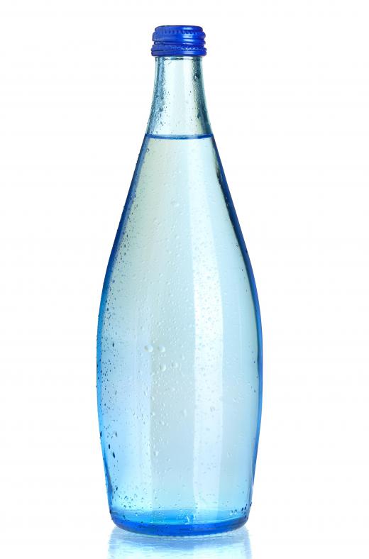 A bottle of healing water.