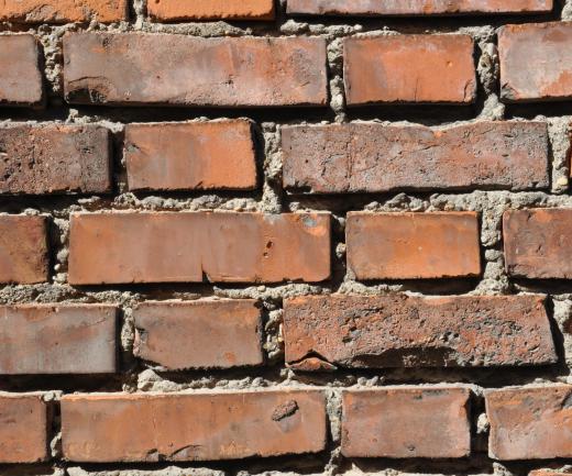 Harsh chemicals can damage the mortar in between bricks.