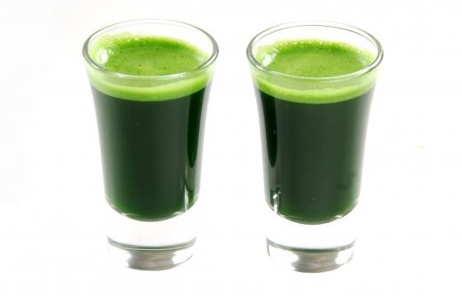 Wheatgrass juice is often added to smoothies for a nutritional boost.