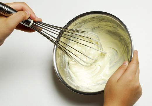 A deeper mixing bowl will help keep butter from being sprayed everywhere.