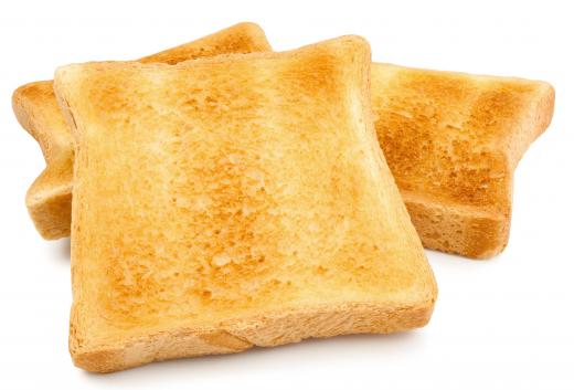 Toast, one of the ingredients in milk toast.