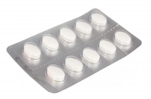 A packet of naproxen sodium pills, which can help with a frozen shoulder.