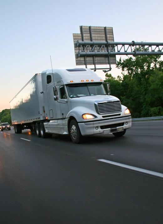 Long-haul truck drivers often travel for several hours or days, covering great distances between pick-ups and deliveries.