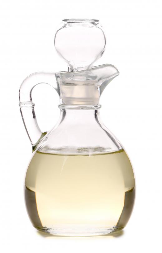 White vinegar can be used for steeping dried nettle for use as a dandruff cure.