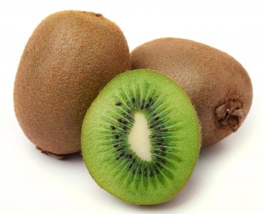 Kiwis contain antioxidants.