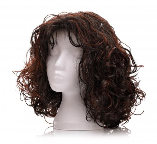 A monofilament wig is made to look like natural hair.