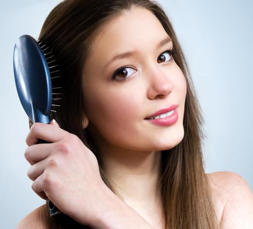 Main inexpensive hairbrushes are plastic.