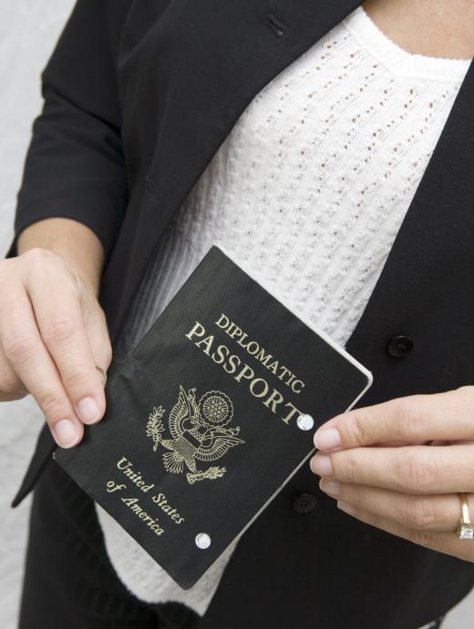 Many foreign service jobs require travel on a diplomatic passport.